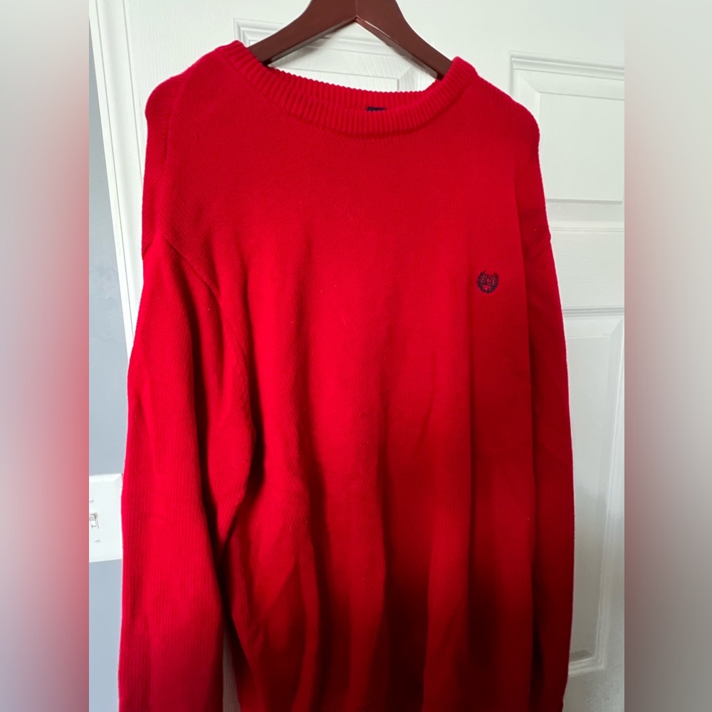 Chaps Red Sweater